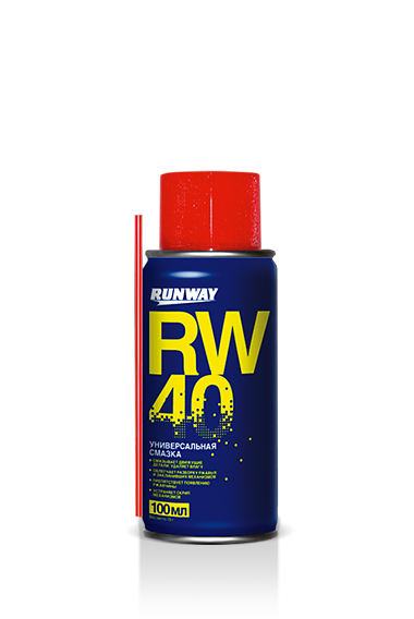 RW-6094 RW-40 Универсальная смазка аэрозоль RUNWAY 100мл